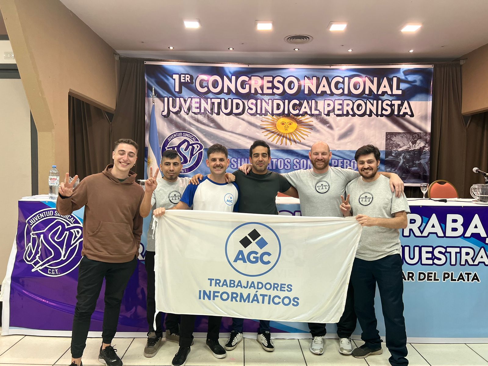 AGC en el 1° Congreso de la Juventud Sindical