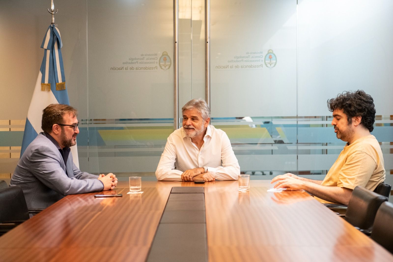 Ezequiel Tosco mantuvo una reunión con Daniel Filmus, Ministro de Ciencia, Tecnología e Innovación