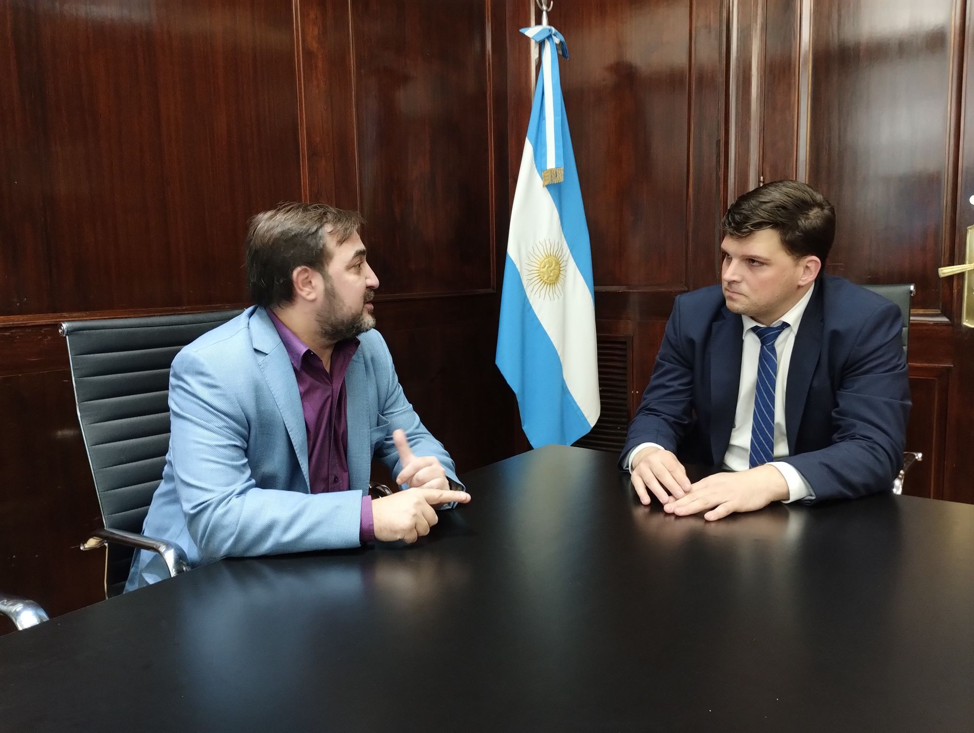 Reunión con el Secretario de Economía del Conocimiento, Juan Manuel Cheppi