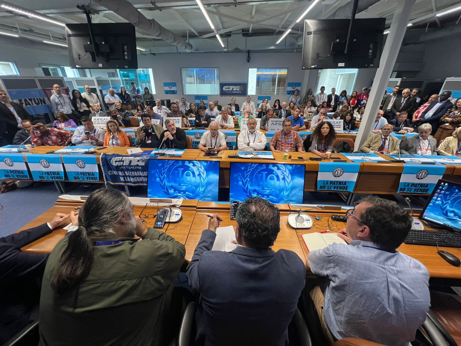 La Asociación Gremial de Computación dijo presente en un encuentro histórico en la OIT