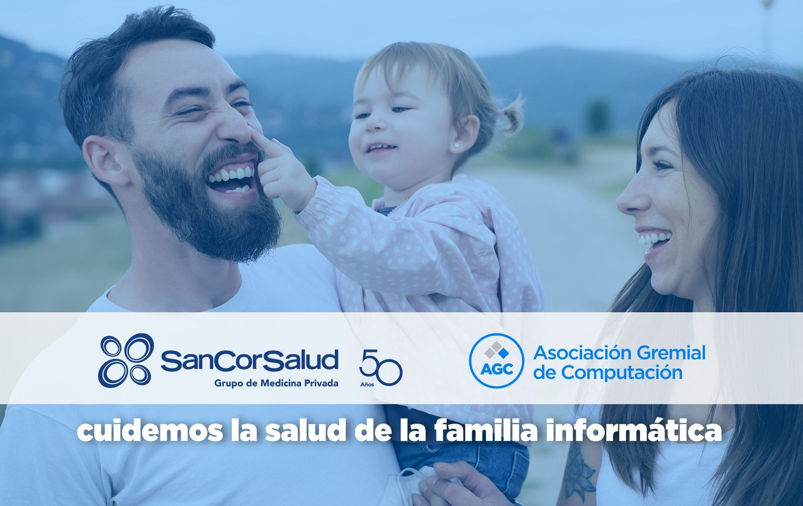 Nos unimos a SanCor y a tu empresa para cuidar la salud de la familia informática