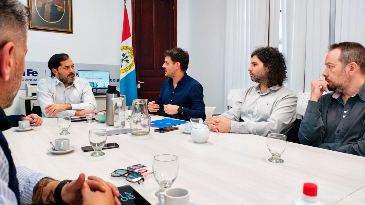 Nos reunimos con el Ministro de Trabajo de Santa Fe
