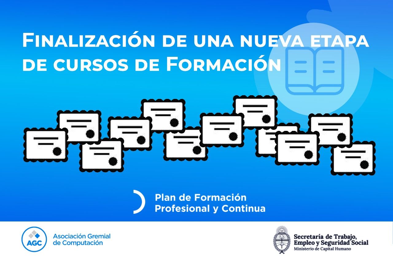 🎓 Finalizamos una nueva etapa de formación para trabajadores informáticos