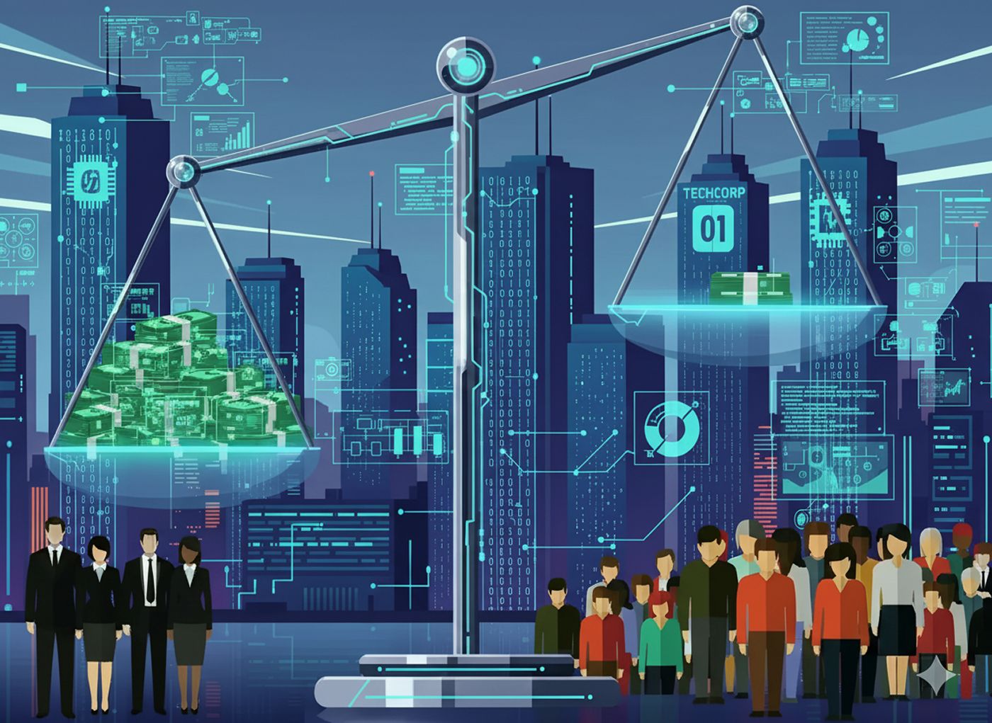 ¿Cuánto vale tu trabajo? Por cada dólar que te pagan, las empresas informáticas se llevan más de siete