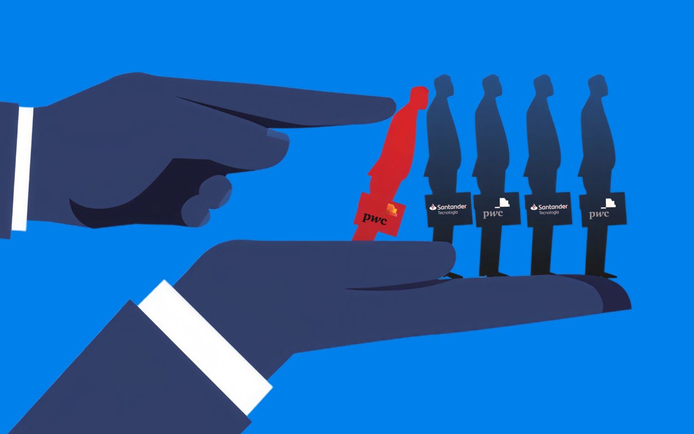 Despidos masivos en Santander Tecnología y PwC Argentina: la precarización golpea de nuevo