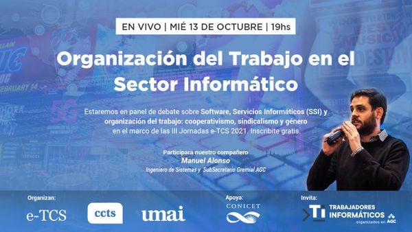 Jornada sobre Organización del Trabajo en el Sector Informático