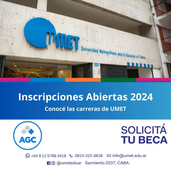 Abiertas las inscripciones en UMET